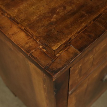 Pair of Neo-Classical Lombard Bedside Table Italy 18th Century