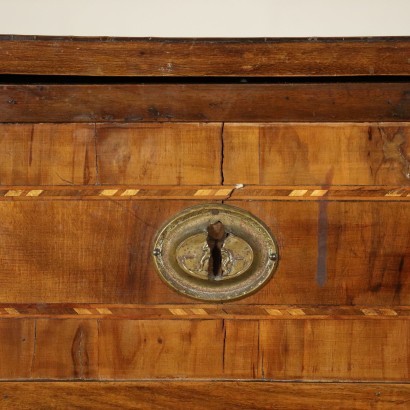 Pair of Neo-Classical Lombard Bedside Table Italy 18th Century