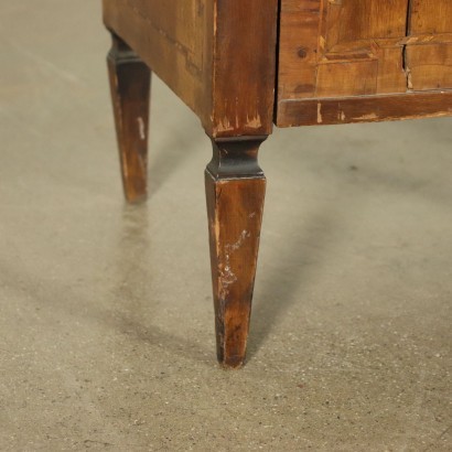 Pair of Neo-Classical Lombard Bedside Table Italy 18th Century