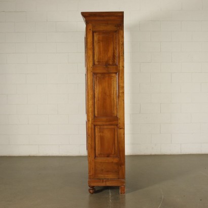 Charles X Wardrobe Walnut Italy 19th Century