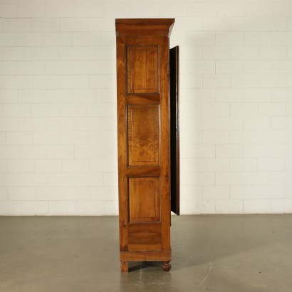 Charles X Wardrobe Walnut Italy 19th Century