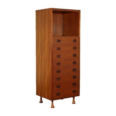 Cabinet Teak Veneer Italy 1960s