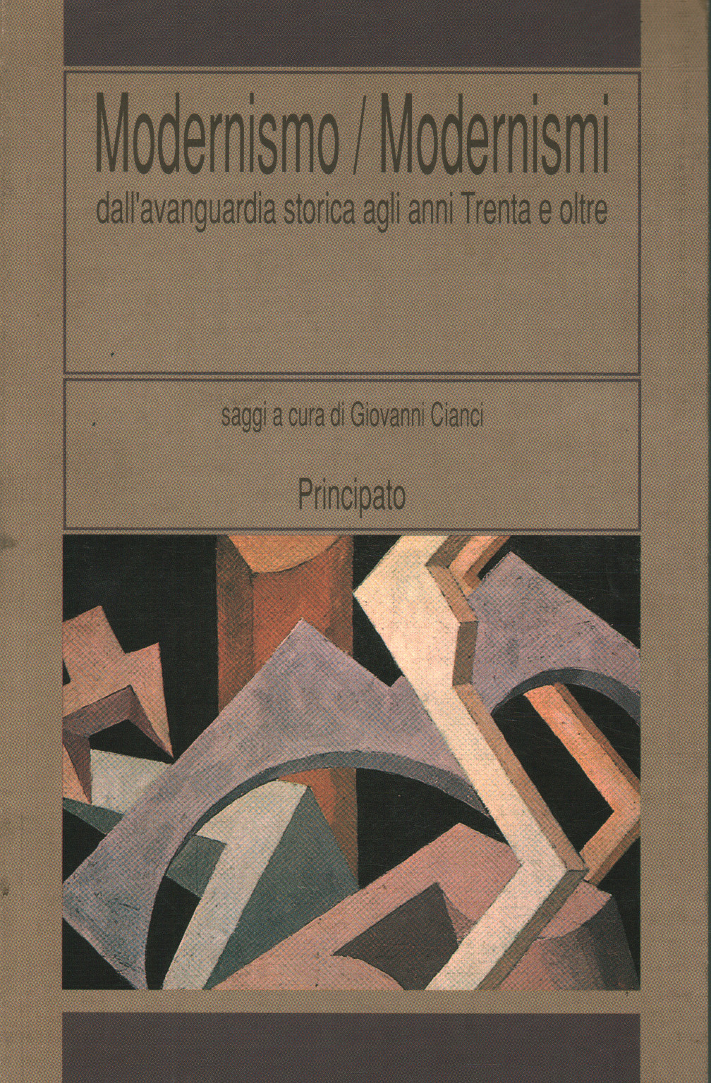 Modernismo/Modernismi, Giovanni Cianci