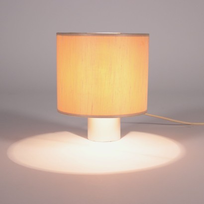 Lamp Giuliana Gramigna Enamelled Metal Fabric 1970s