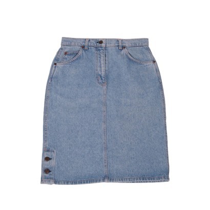 Valentino Vintage Denim Skirt