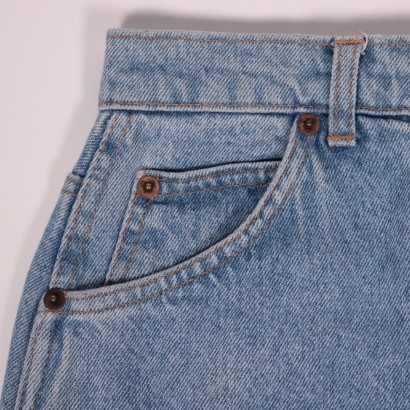 Valentino Vintage Denim Skirt