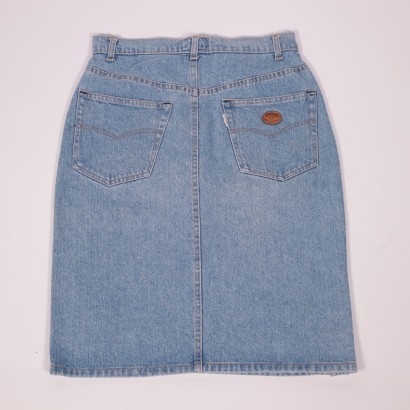 Valentino Vintage Denim Skirt