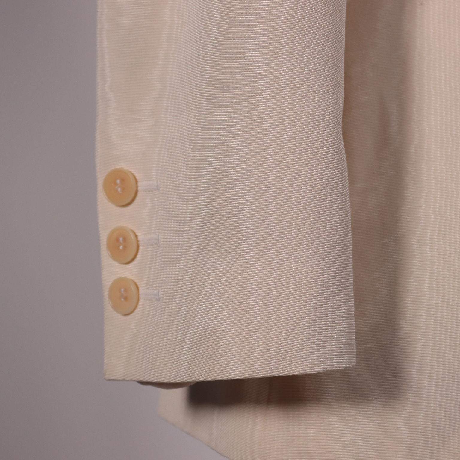 Vintage Oliver By Valentino Cream Jacket Cotton Viscosa