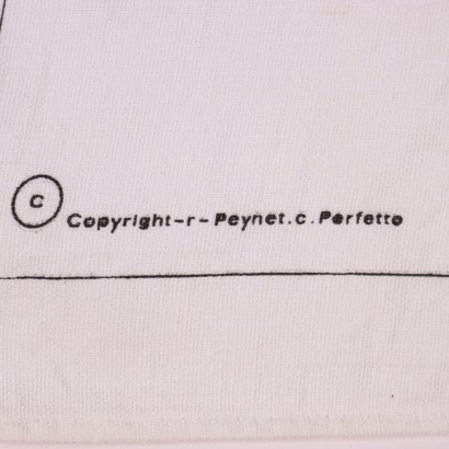 Vintage Peynet Towels Cotton 1980s