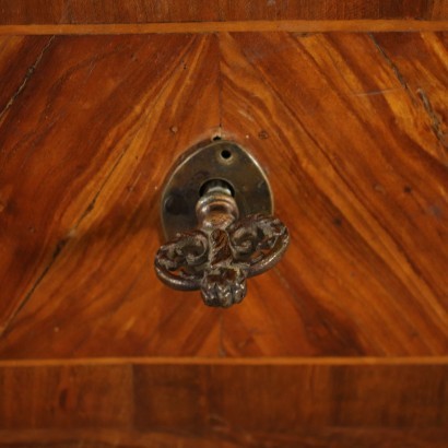 Pair of Bedside Tables Marple Walnut Italy Late 18th Century