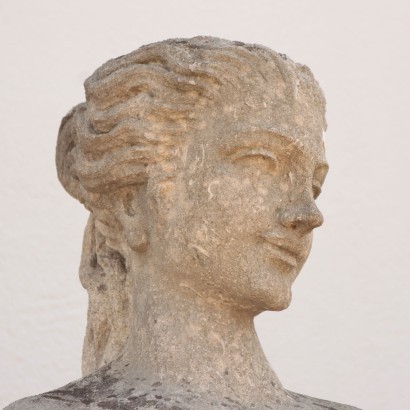Sculpture de Jardin Pierre Italie 20ième Siècle