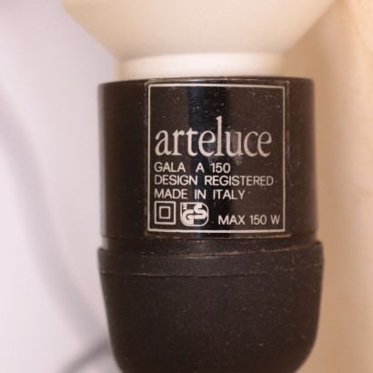 Arteluce Tischlampe Metall Italien 1980er