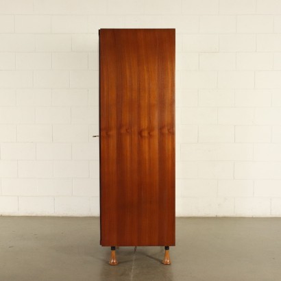 Cabinet Teak Veneer Mirror Italy 1960s