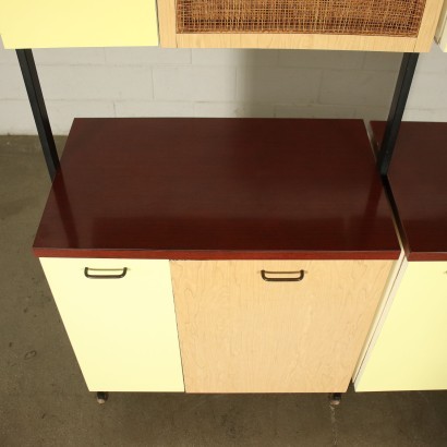 Cupboard Formica Metal Italy 1960s