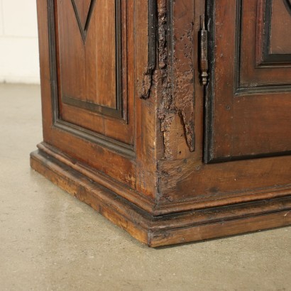 Piedmontese Baroque Cupboard With Extension Italy 17th Century