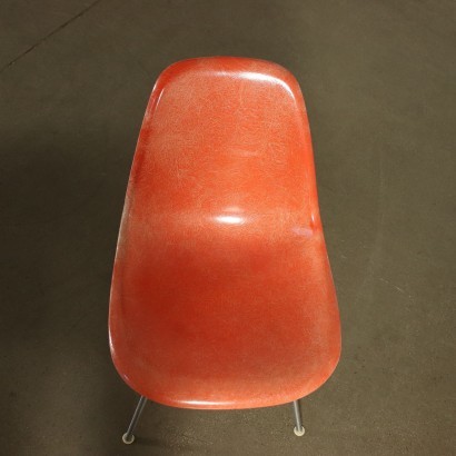 Gruppe von 3 Stühlen Eames Alluminium Glasfaser - Italien 1960-1970er