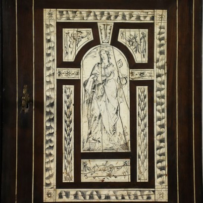 antiquariato, altri mobili, antiquariato altri mobili, altri mobili antichi, altri mobili antichi italiani, altri mobili di antiquariato, altri mobili neoclassici, altri mobili del 800,Stipo Ebano e Avorio