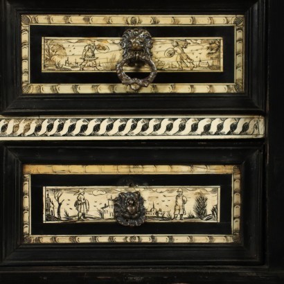 antiquariato, altri mobili, antiquariato altri mobili, altri mobili antichi, altri mobili antichi italiani, altri mobili di antiquariato, altri mobili neoclassici, altri mobili del 800,Stipo Ebano e Avorio