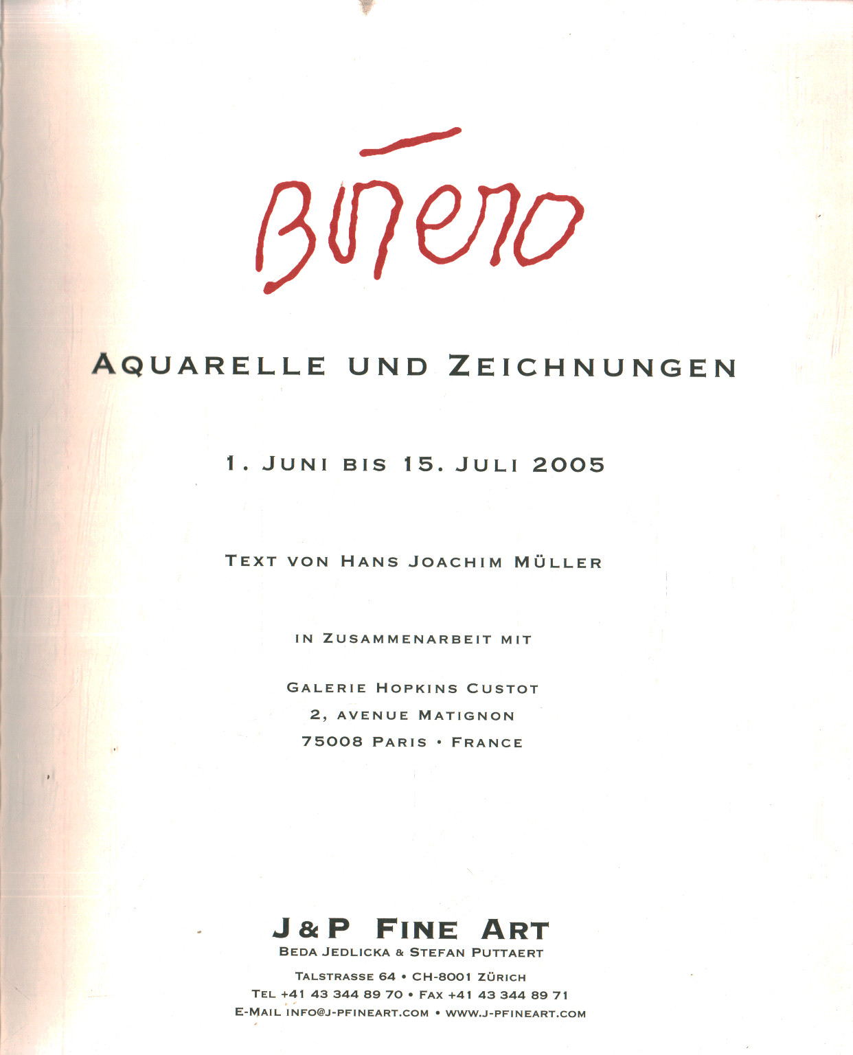 Botero. Aquarelle und Zeichnungen, Hans Joachim Müller