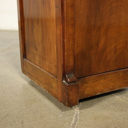 Restoration Bedside Table Walnut Italy 18th Century