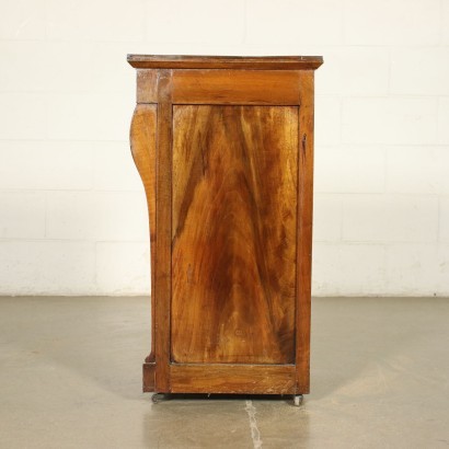 Restoration Bedside Table Walnut Italy 18th Century