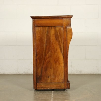 Restoration Bedside Table Walnut Italy 18th Century