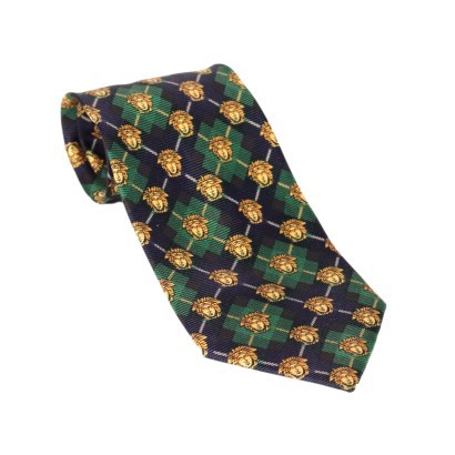 Vintage Versace Logo Tie