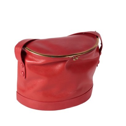 Rote Vintage Handtasche