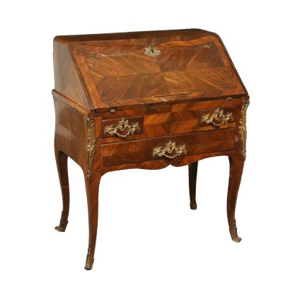 Rokoko Schreibtisch Bois de Violette Frankreich XVIII Jhd