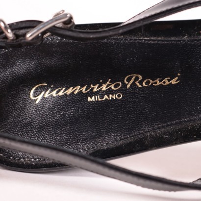 sandalias, escote, calzado, zapatos, gianvito rossi, alta costura, segunda mano, milan, milan fashion, made in italy, Gianvito Rossi Open Toe Sandals