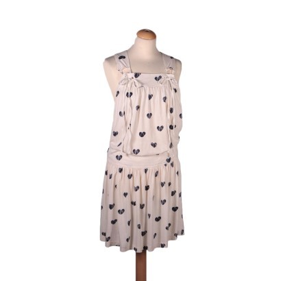 Marc Jacobs Blue and White Dress Cotton Modal USA