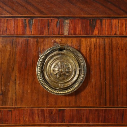 Lombard Neoclassical chest of drawers