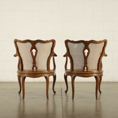 antiguo, sillón, sillones antiguos, sillón antiguo, sillón italiano antiguo, sillón antiguo, sillón neoclásico, sillón del siglo XIX, par de sillones de estilo barroco