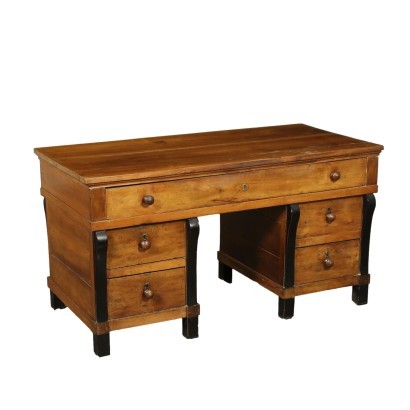 antiguo, escritorio, escritorios antiguos, escritorio antiguo, escritorio italiano antiguo, escritorio antiguo, escritorio neoclásico, escritorio del siglo XIX, escritorio de restauración