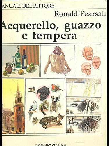 Aquerello guazzo e tempera, Ronald Pearsall