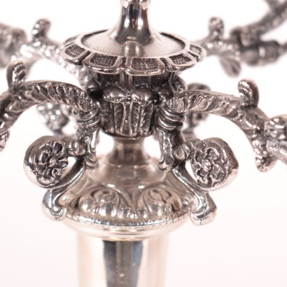 Silver Candlestick Italy 20th Century