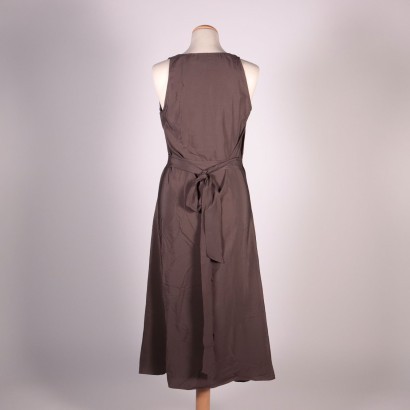 Aspesi Geen Midi Dress Silk Italy