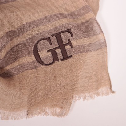 Gianfranco Ferrè Flax Scarf Milan Itay