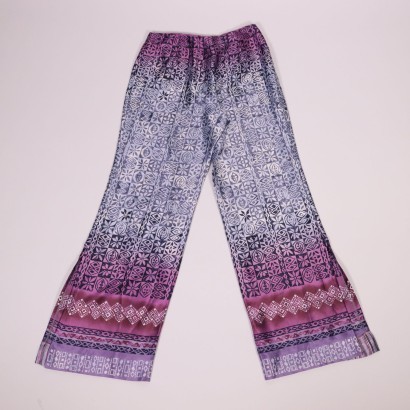 Luisa Spagnoli Printed Trousers Polyester Italy