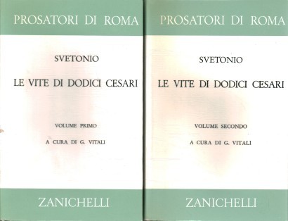 Le vite di dodici Cesari (2 volumi)