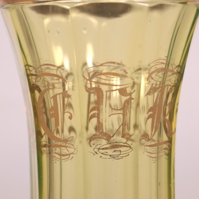 Antiquitäten, Glas, antikes Glas, antikes Glas, antikes italienisches Glas, antikes Glas, neoklassisches Glas, Glas des 19. Jahrhunderts