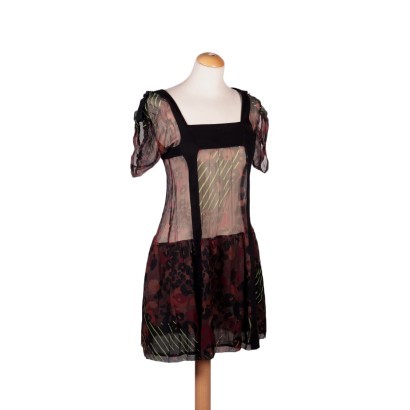 Vestido animalier Sonia Rykiel
