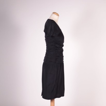 Robe Vintage Max Mara Soie - Italie Années 1980-1990