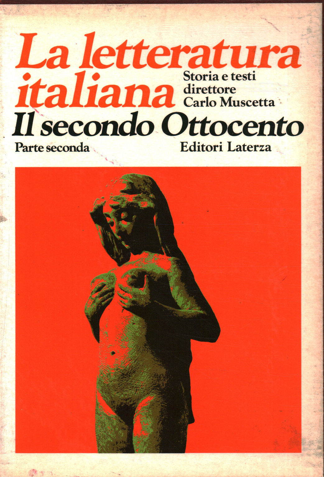 Italian literature History and texts. The Second, AA.VV.