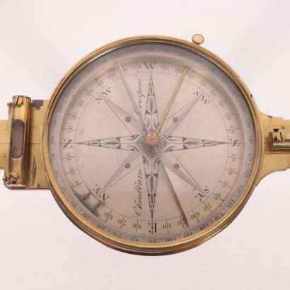 Circumferentor Chadburn Surveyor Compass England 20th Century