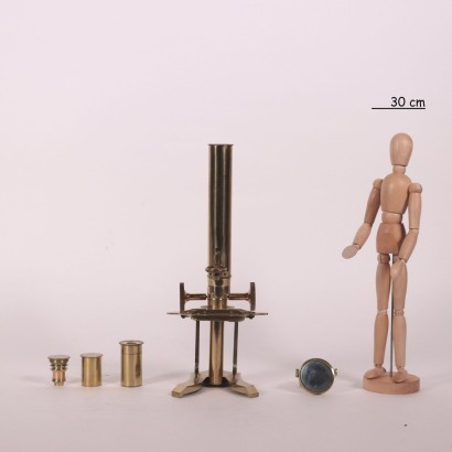 Microscope J. H. Steward Laiton Angleterre XIX Siècle