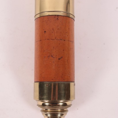 Brass and Mahogany Nautic Telescope London 19th Century