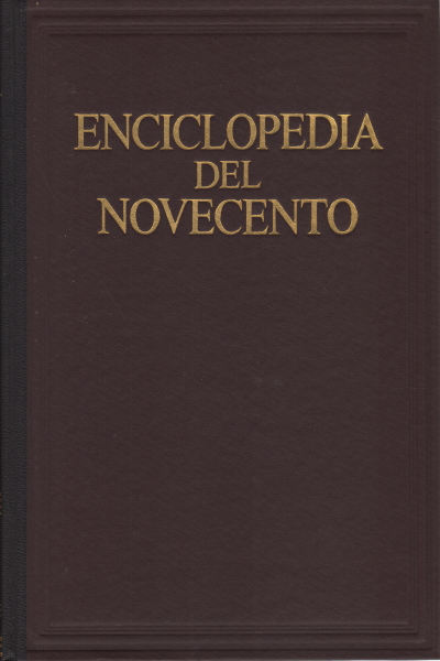 Encyclopedia of the twentieth century. Marxism-hormones (Volum, AA.VV.