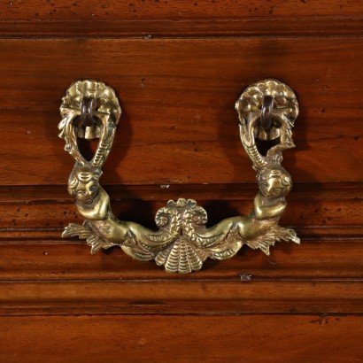 Piedmontese Baroque Chest Of Drawers Walnut Italy 18th Century