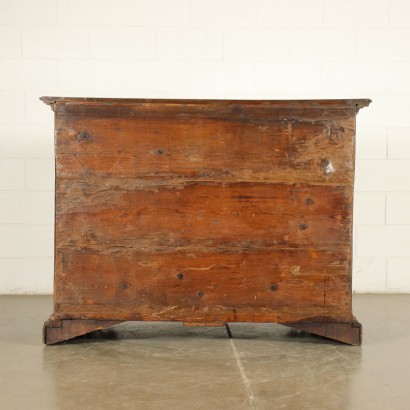 Piedmontese Baroque Chest Of Drawers Walnut Italy 18th Century